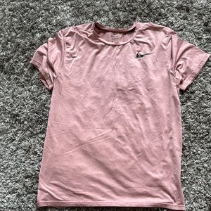 Nike Pink Dri-Fit Short Sleeve T-Shirt